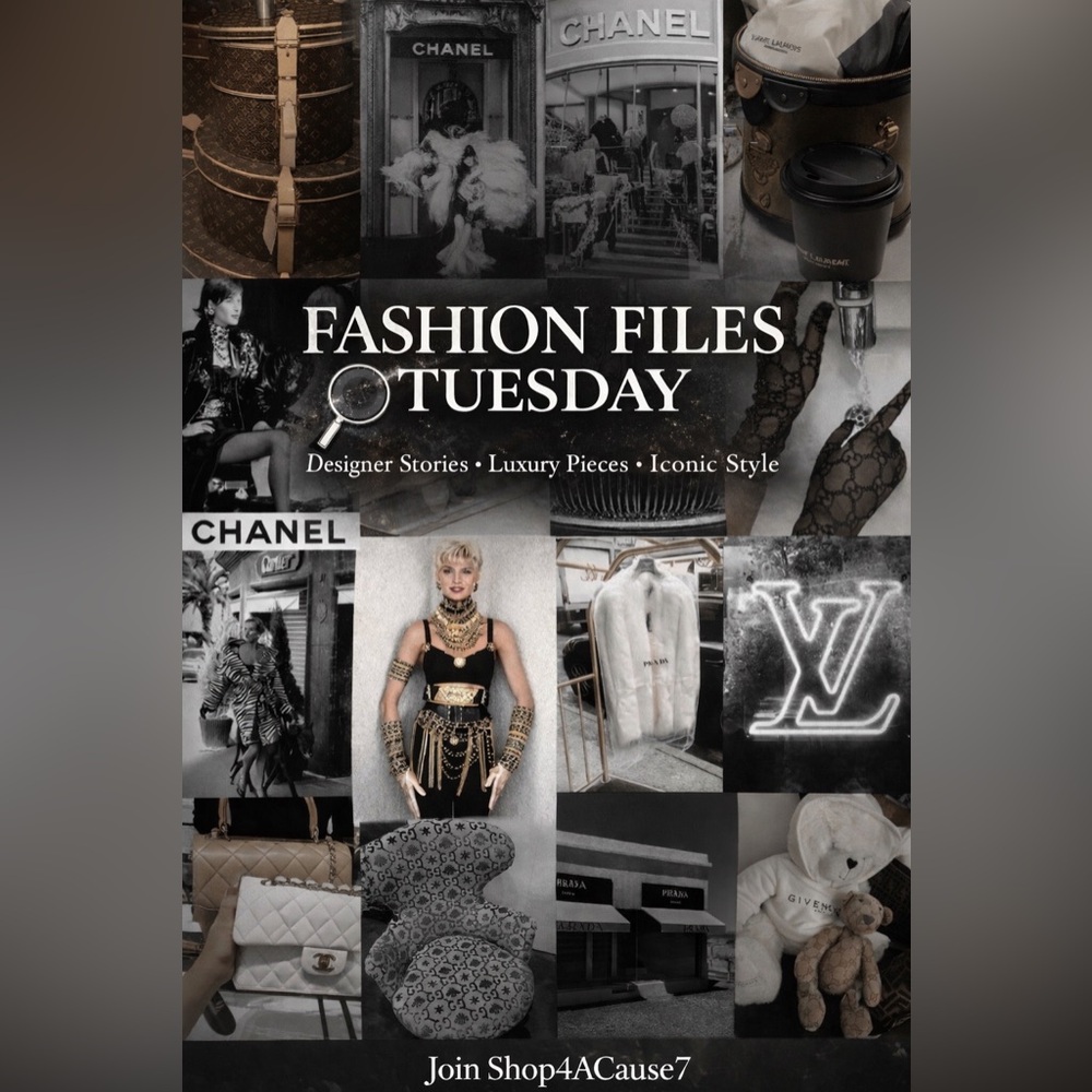 🔎 Fashion Files Tuesday
Designer Stories • Luxury Pieces • Iconic Style